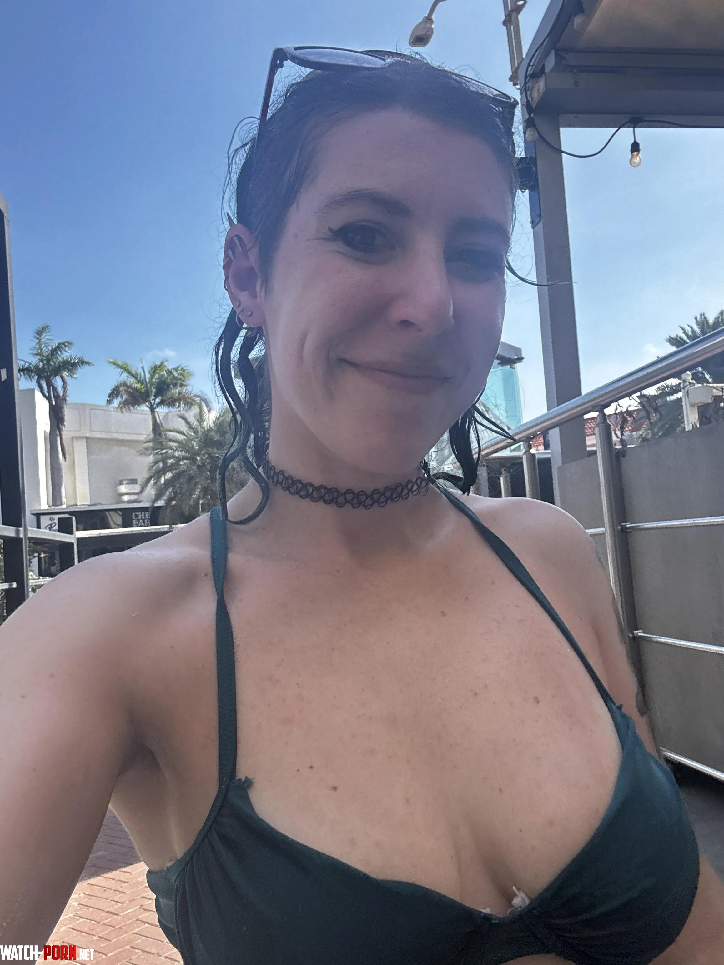Soaked cleavage by sirenskiss3