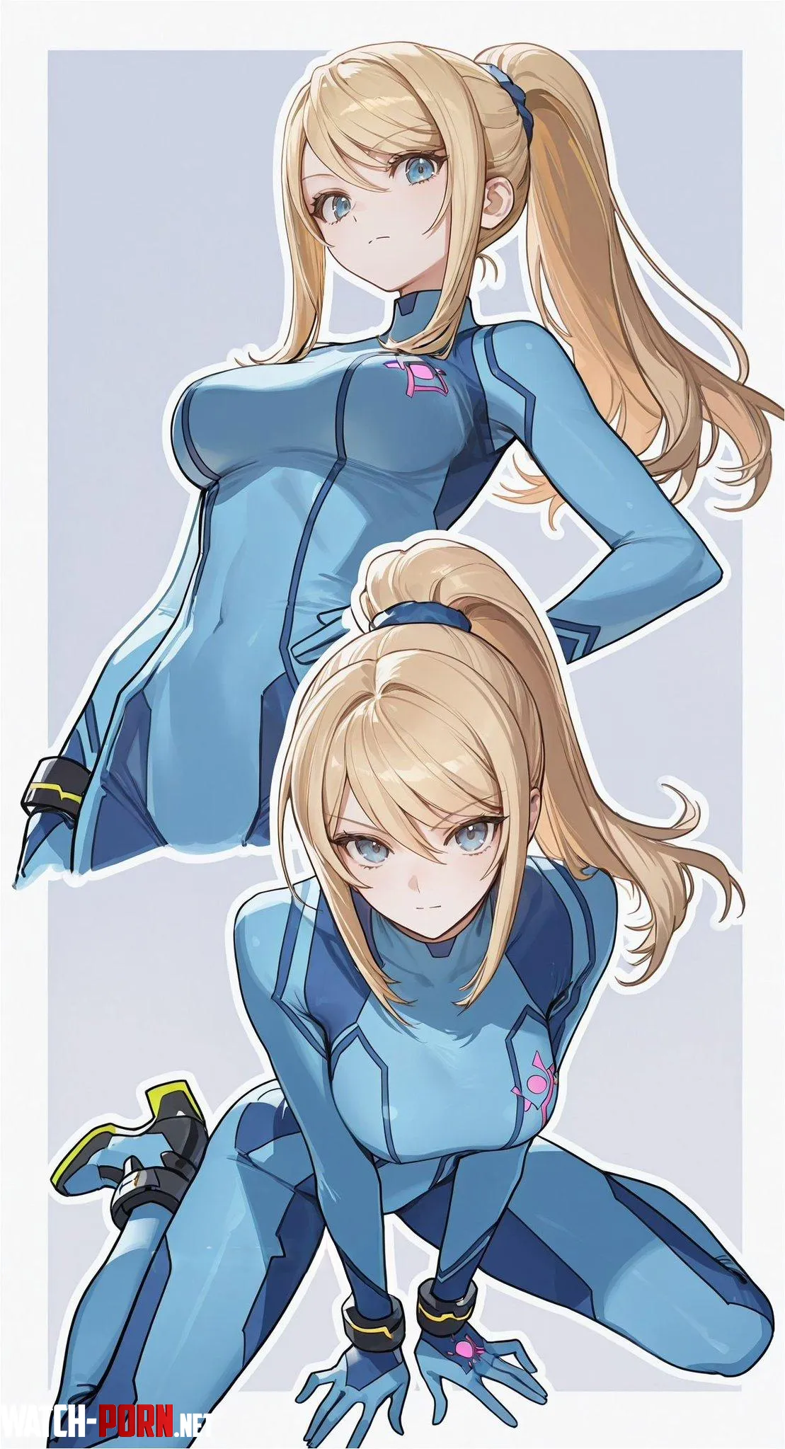Samus Aran [Metroid] by WoolsonDaSheep