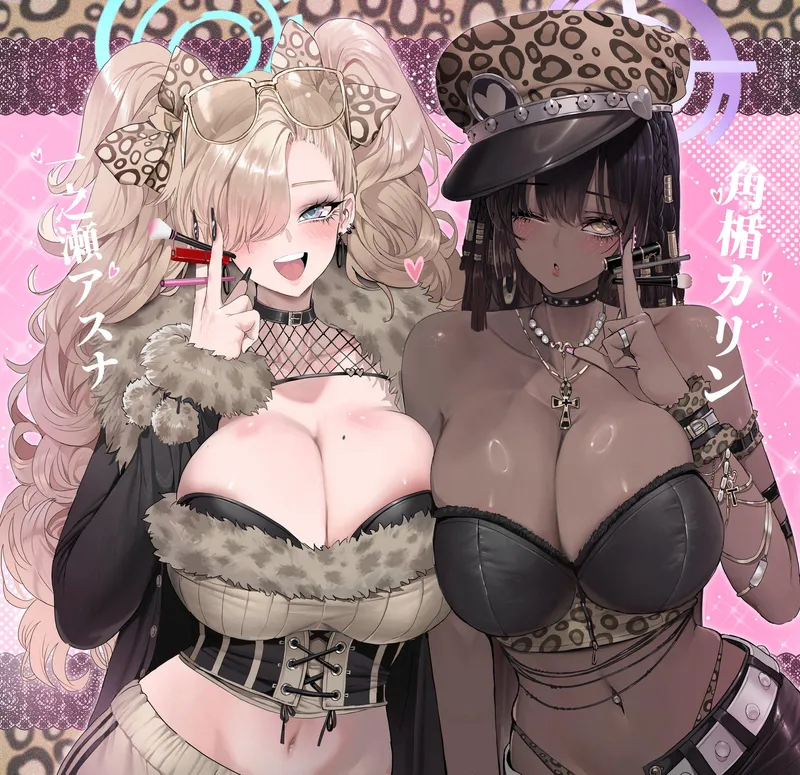 Thumbnail The Feisty Gyaru Duo (@Dishwasher1910) [Blue Archive]