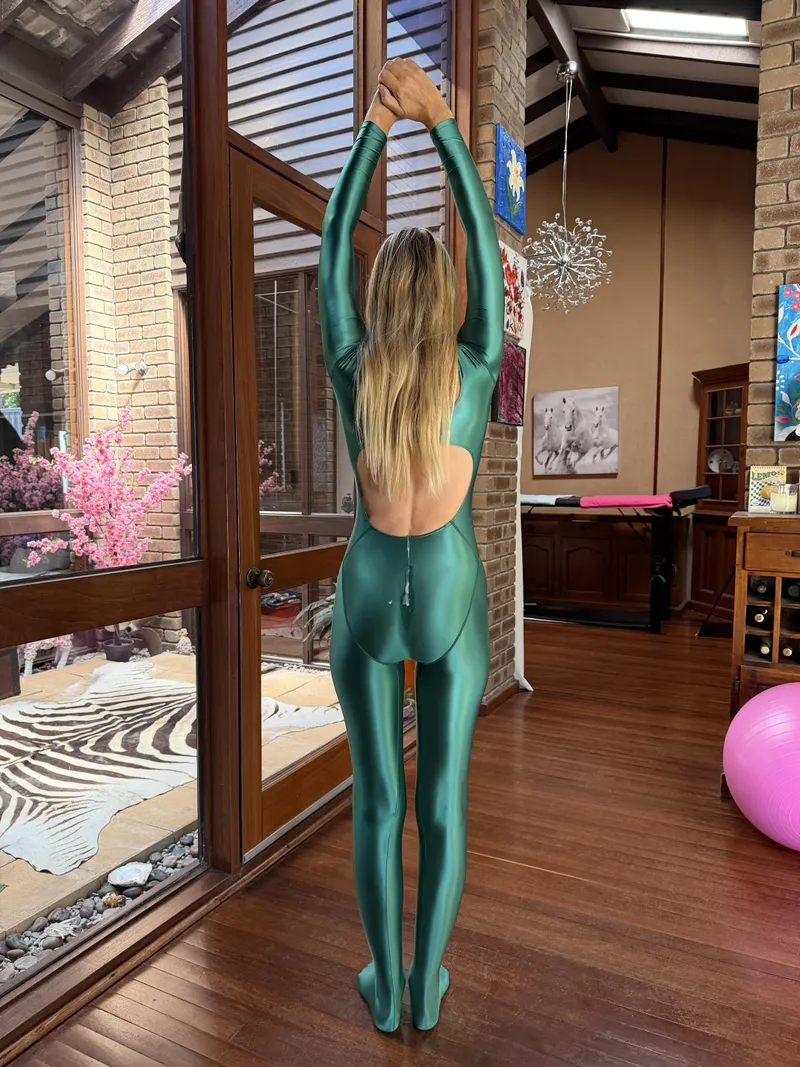 Thumbnail My cum ruined spandex unitard