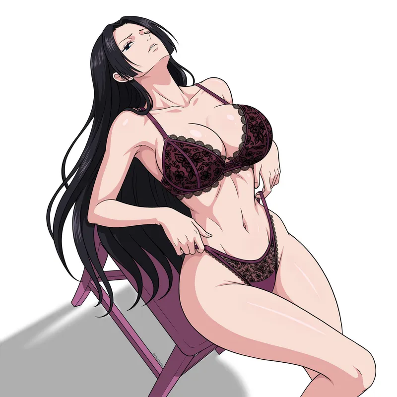 Thumbnail Hancock shows off her underwear (arceromx) [One Piece]