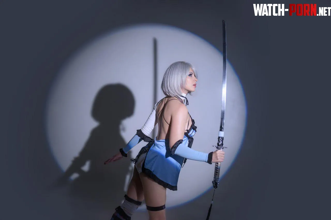 2B as Kaine cosplay by Yuna Kairi by YunieSunshine