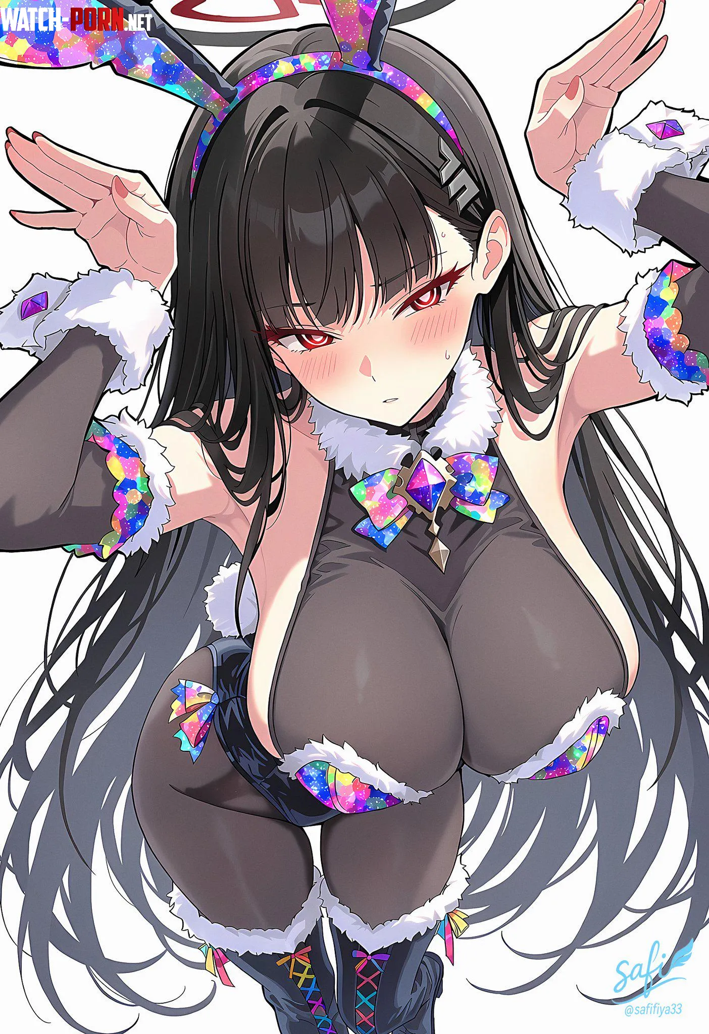 Bunny Rio Tsukatsuki [Blue Archive] by WoolsonDaSheep