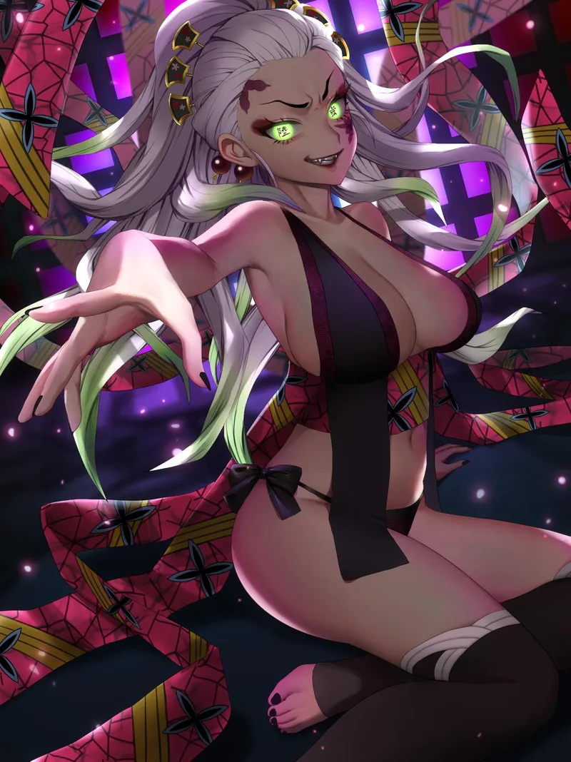 Thumbnail Daki's demon eyes (Kimetsu no Yaiba)
