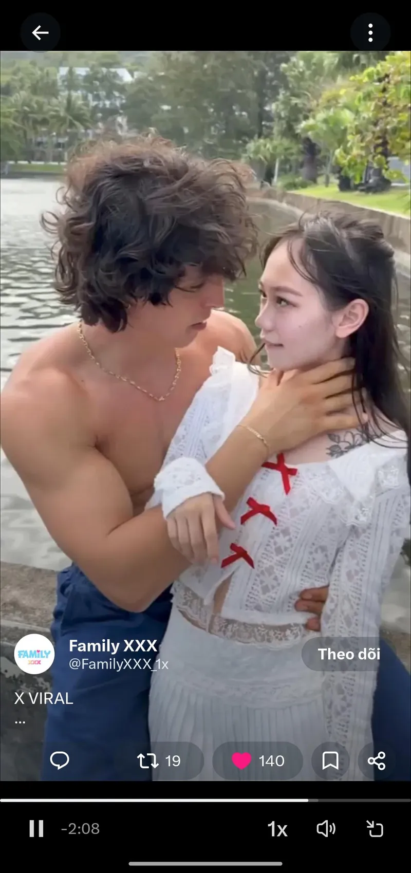 Thumbnail Help me find a video about big western guy + small chinese girl