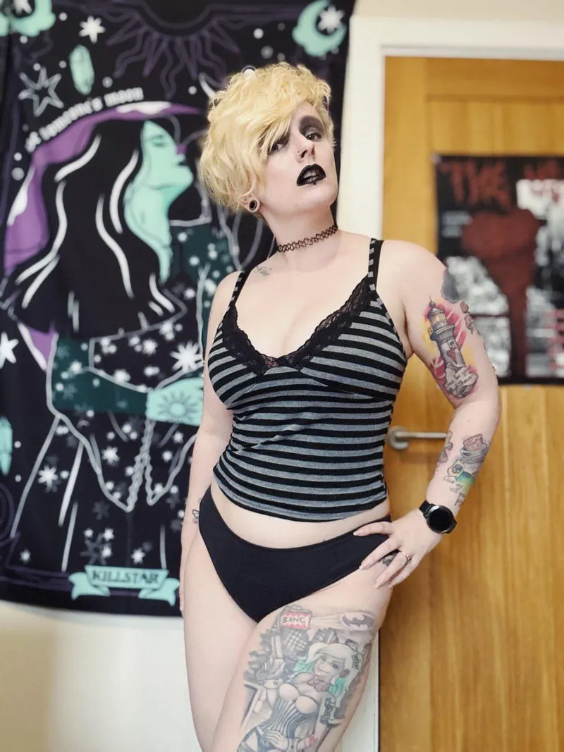 Thumbnail dressing to show off my tattoos by BritishEmoChick