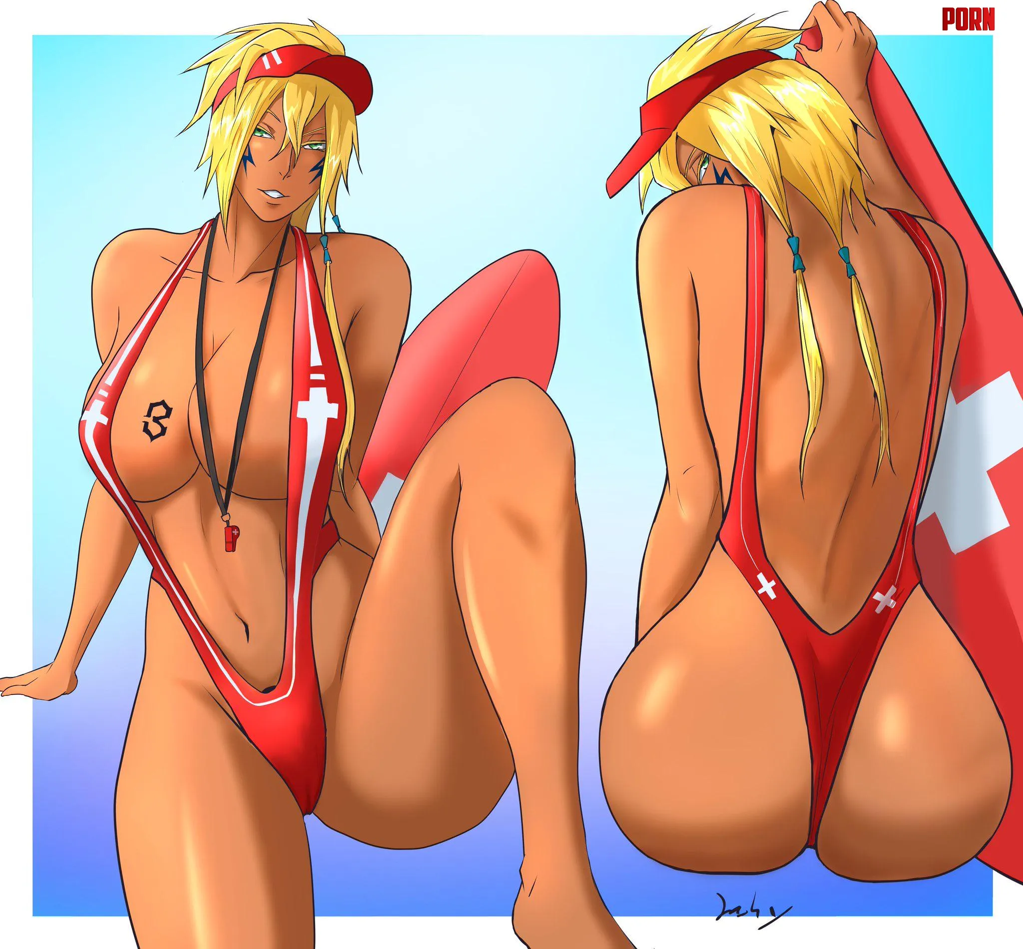 Lifeguard Harribel (VashyTheWabbit) by A_MASSIVE_PERVERT
