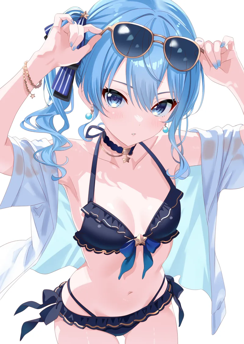 Thumbnail Suisei in swimsuit (toketa-sekai) [Hololive] by Dwemer1030